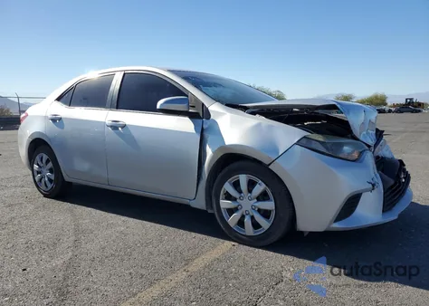 2015 Toyota Corolla L из США, поврежденный, VIN 2T1BURHE0FC378044